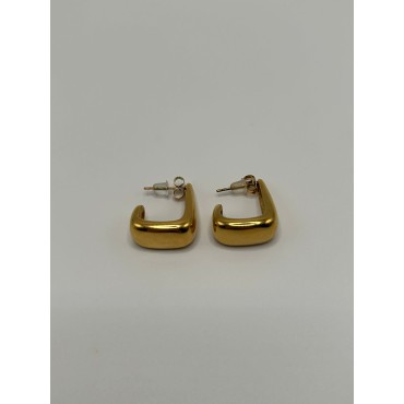 Pendientes Aro Cuadrado