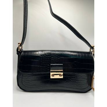 Bolso Baguette Negro