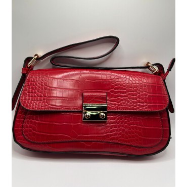 Bolso Baguette Rojo