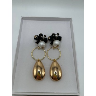 Pendientes Adriana Negro