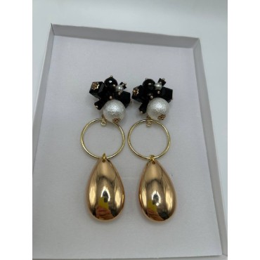 Pendientes Adriana Negro