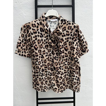 Blusa Lazo Leopardo