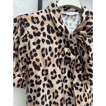 Blusa Lazo Leopardo