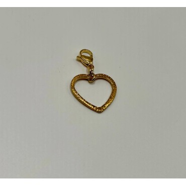 Charm Corazón Dorado