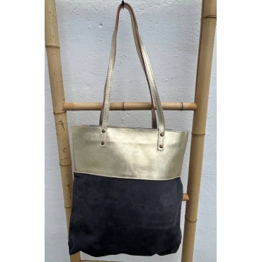 Bolso Shopper Bicolor