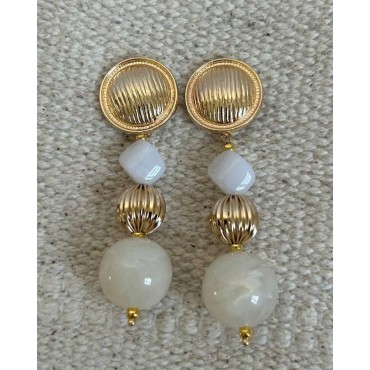 Pendientes Flamenca Alba Marfil