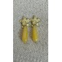 Pendientes Gota Amarillo