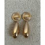Pendientes Gota Dorados
