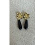 Pendientes Gota Negros
