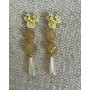 Pendientes Candela Marfil