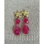 Pendientes Gota Estrella
