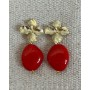 Pendientes Piedra Roja