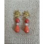 Pendientes Gota Coral