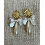 Pendientes Girasol Lazo