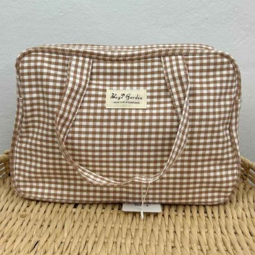 Bolso Neceser Vichy Beig