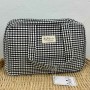 Bolso Neceser Vichy Negro