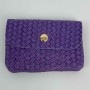 Monedero Trenzado Morado