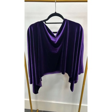 CAPA DE TERCIOPELO MORADO