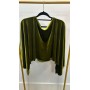 CAPA DE TERCIOPELO VERDE OLIVA