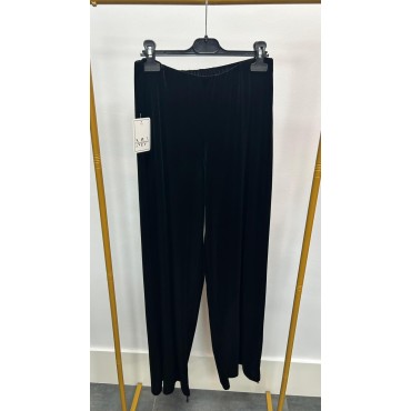 PANTALÓN RECTO TERCIOPELO NEGRO