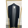 KIMONO MIDI TERCIOPELO GRIS