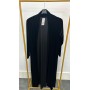 KIMONO MIDI TERCIOPELO NEGRO