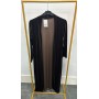 KIMONO MIDI TERCIOPELO MARRÓN