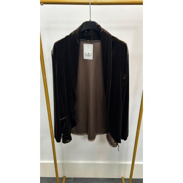 BLAZER TERCIOPELO MARRÓN