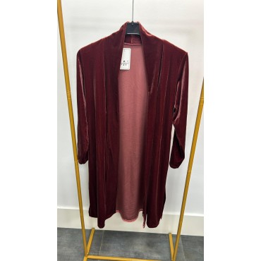 KIMONO CORTO TERCIOPELO CALDERA