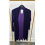 KIMONO CORTO TERCIOPELO MORADO
