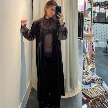 KIMONO GABRI MARRÓN
