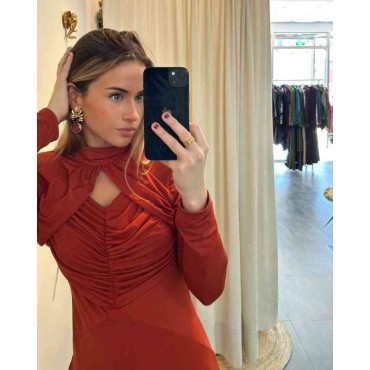 Vestido Daniela Fruncidos
