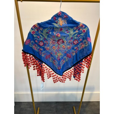 mantoncillo morillas azul...