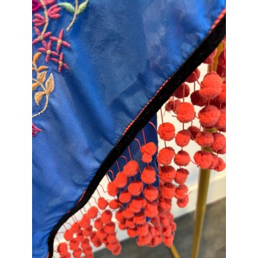 mantoncillo morillas azul eléctrico