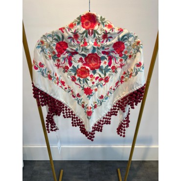 Mantoncillo morillas marfil