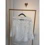 Camisa bordada blanca